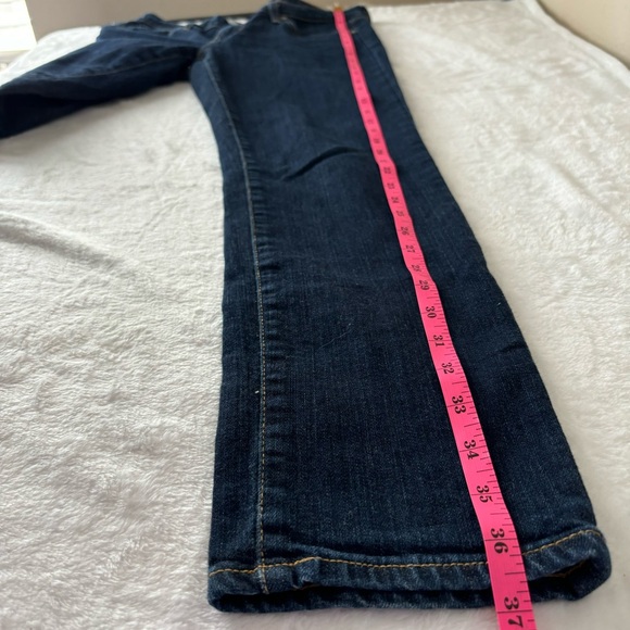 AG The Stilt Cigarette Leg Jeans Dark Wash Size 28R - Picture 12 of 13